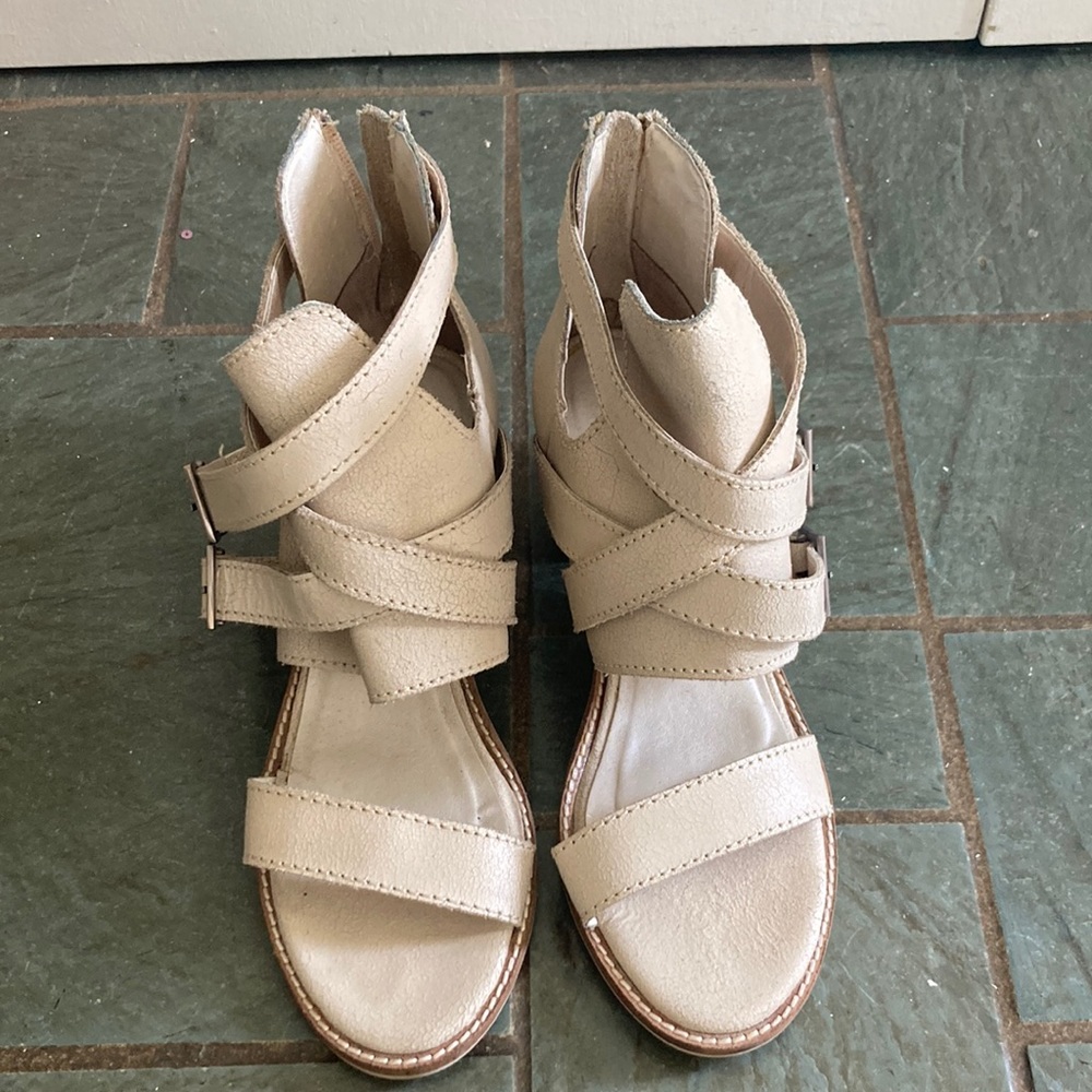Kelsi Dagger Caged Sandals